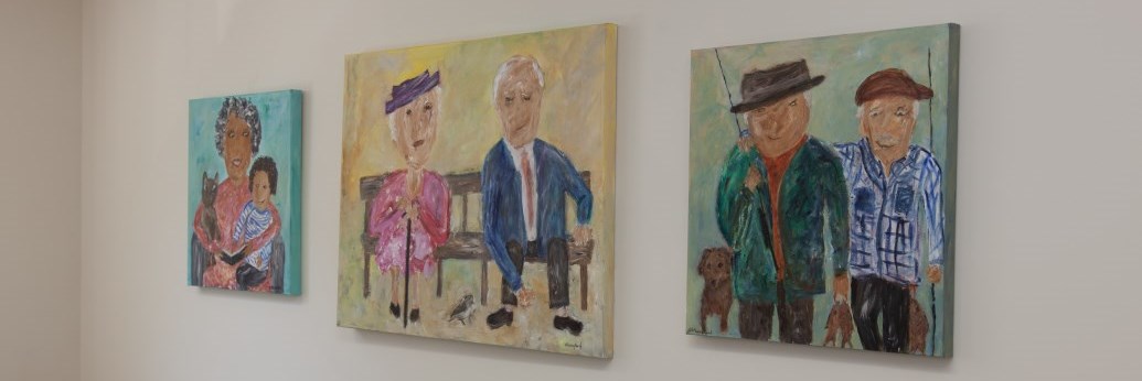 Elderly paintings